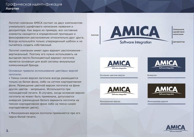 брендбук AMICA