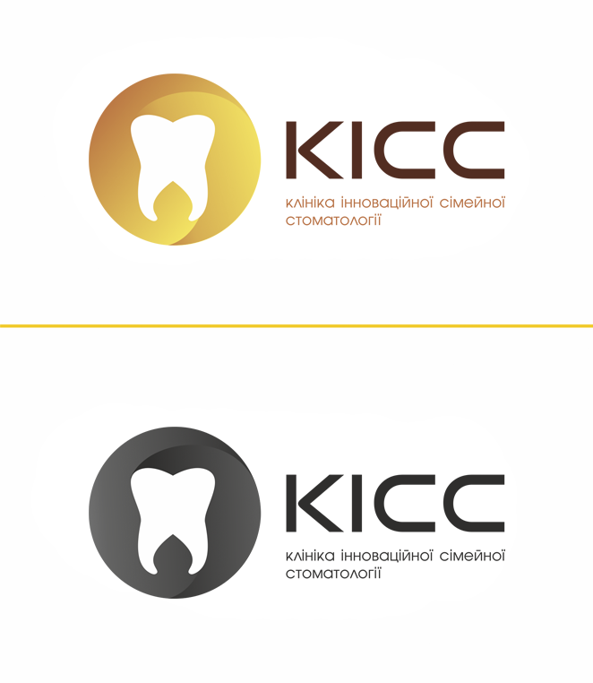 Логотип стоматологической компании КИСС